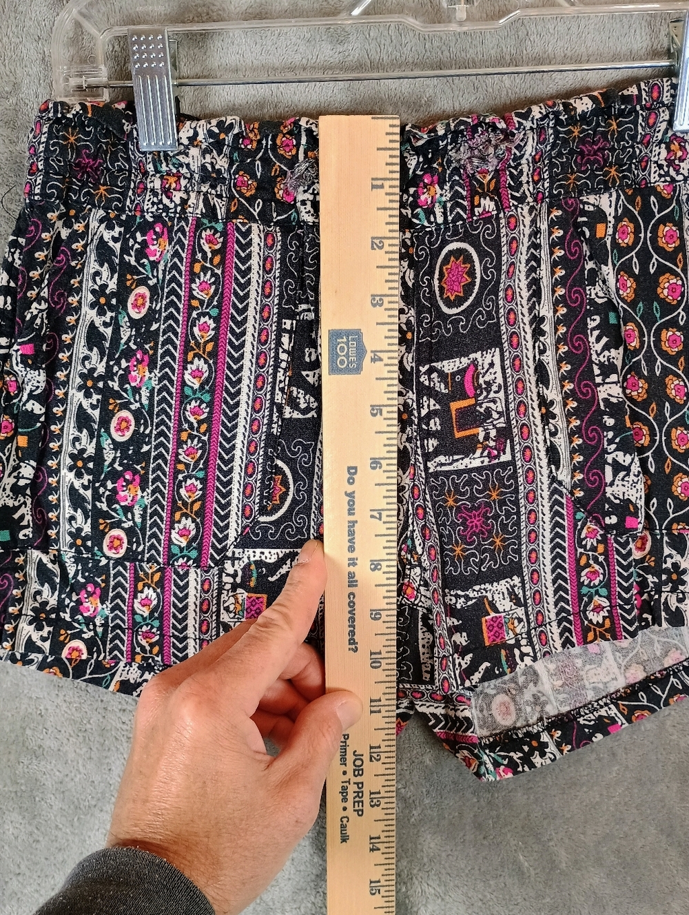 Cali 1850 Floral High Waist Women's Shorts Size Small - Picture 8 of 10